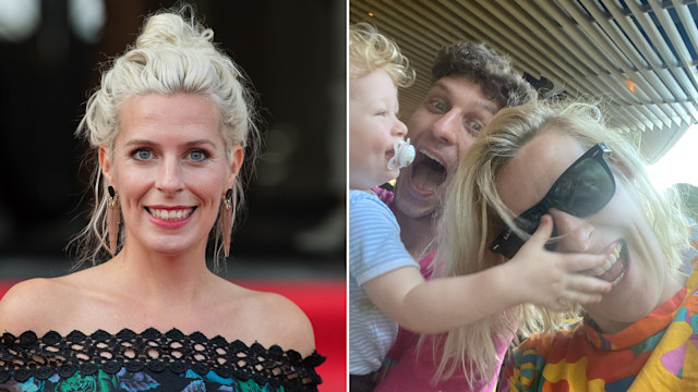 Sara Pascoe and her family