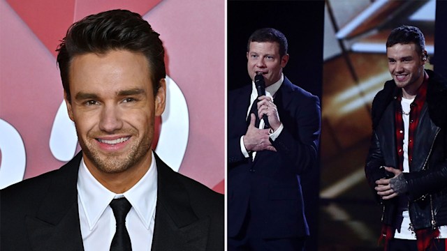 Liam Payne, Dermot O'Leary and Liam Payne on 'The X Factor' in 2017