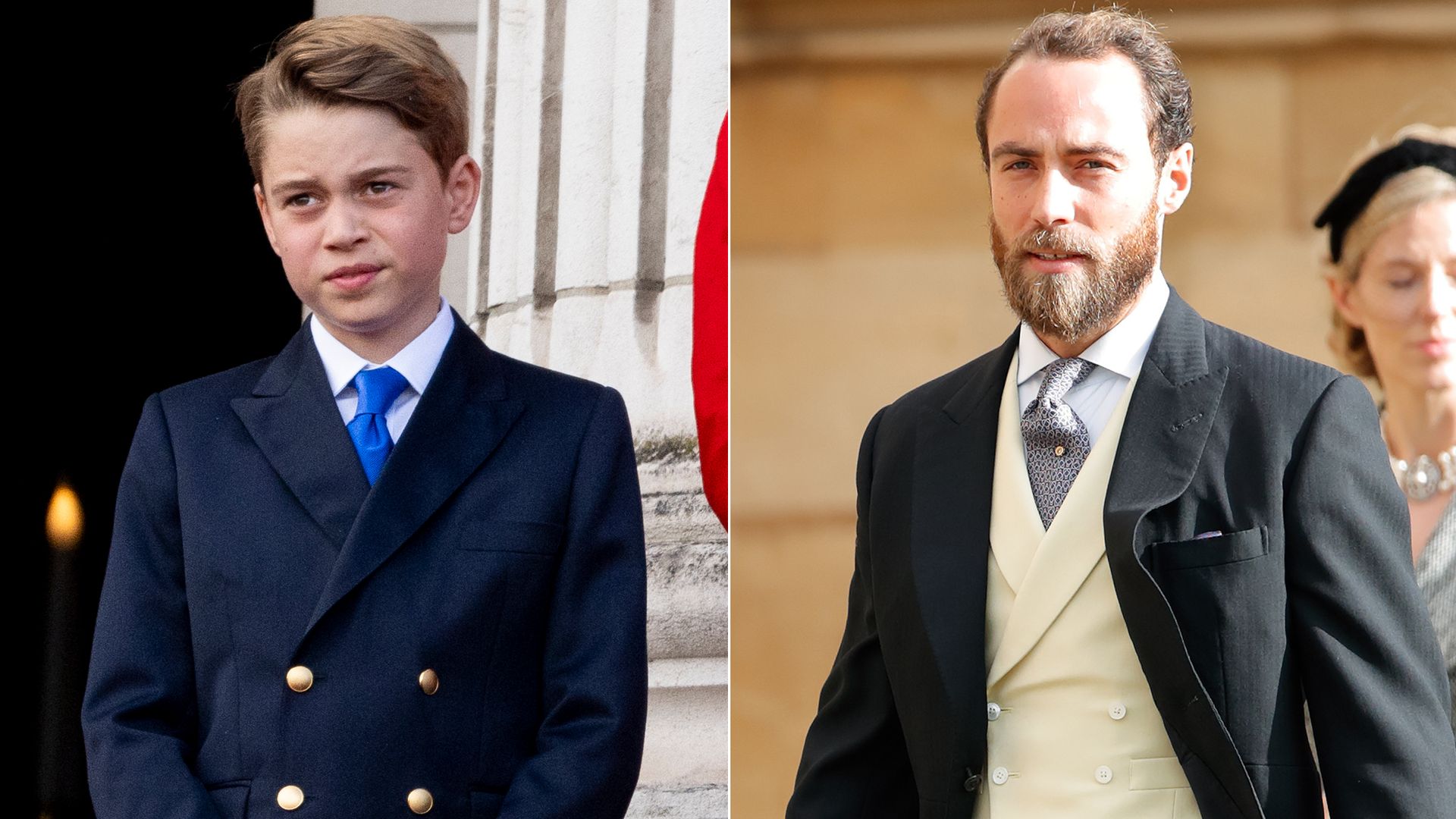 Prince George and James Middleton