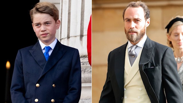 Prince George and James Middleton