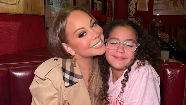 Mariah with Monroe