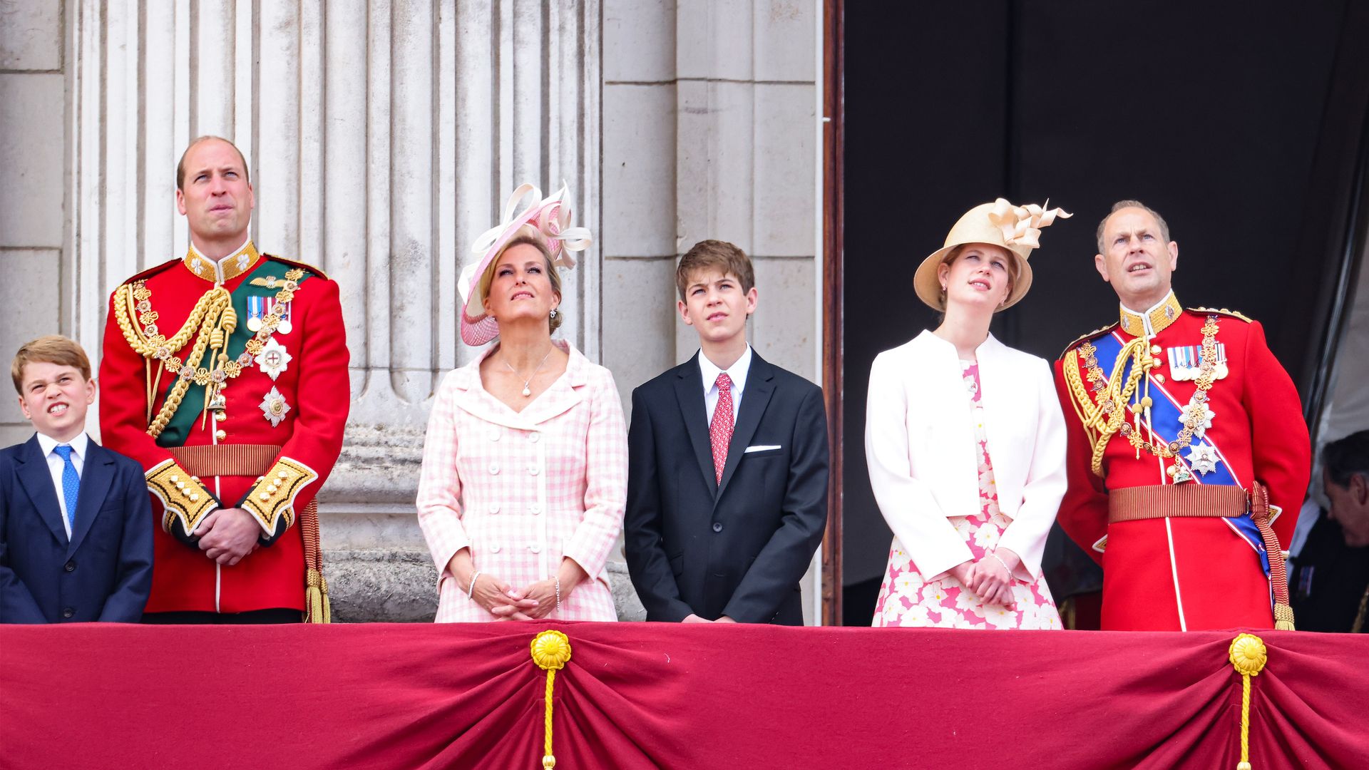The Earl and Countess of Wessex at Trooping the Colour 2022