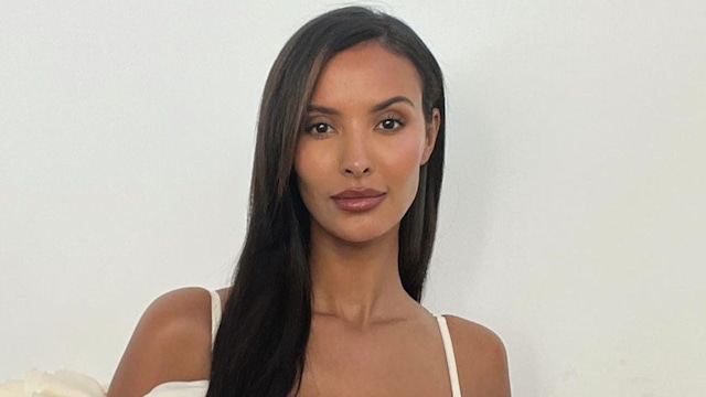 Maya Jama wearing a Jacquemus mini dress