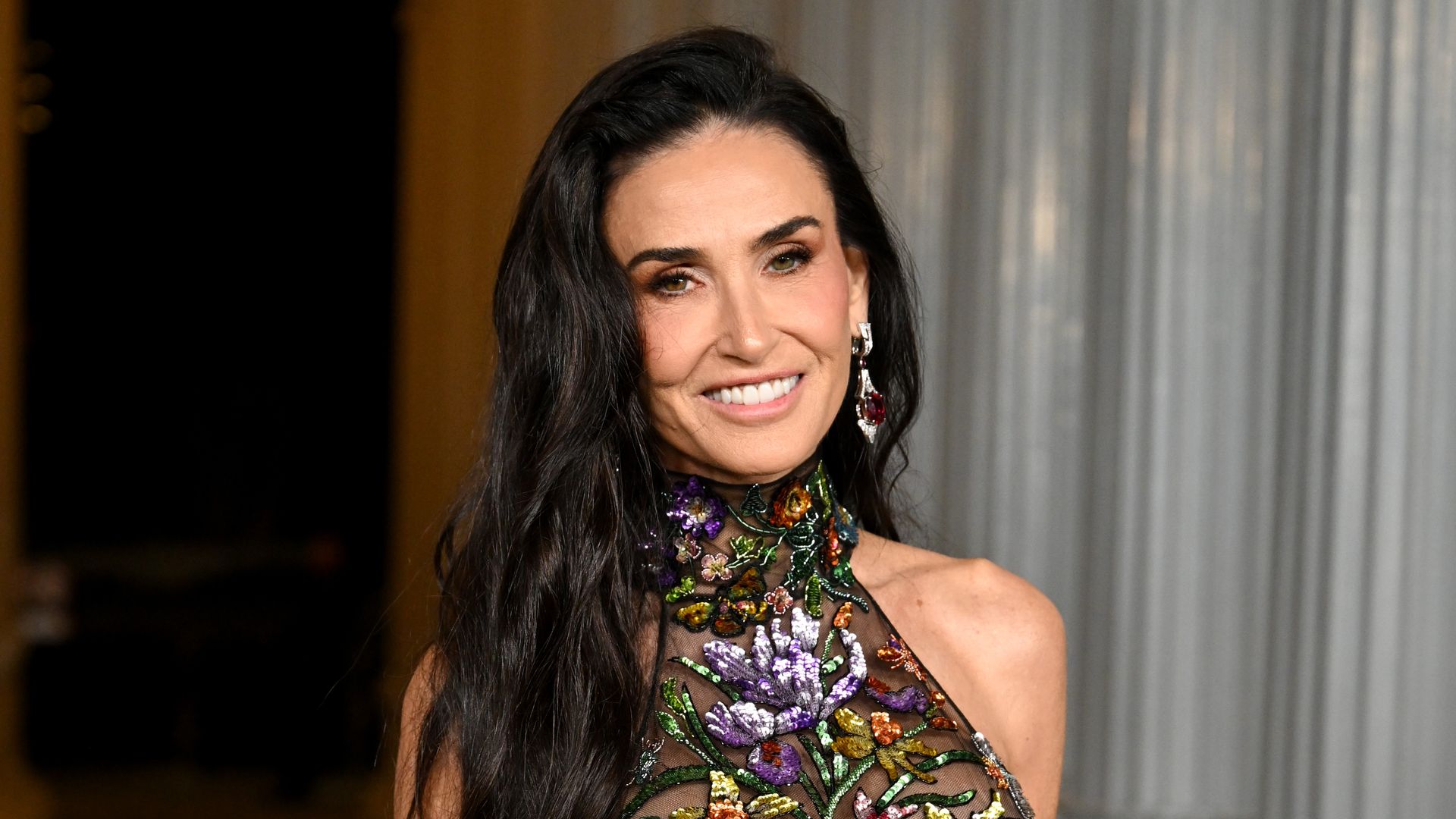 Demi Moore at the 2025 LACMA Art + Film Gala held at LACMA