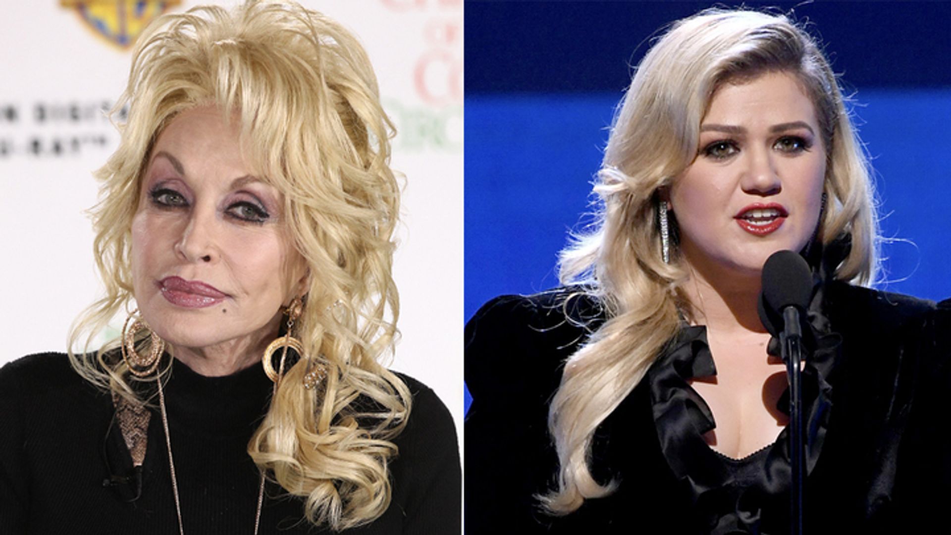 Kelly Clarkson and Dolly Parton