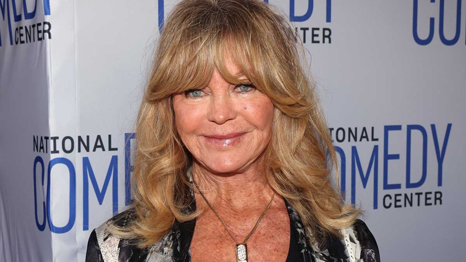 goldie hawn glows poolside shares personal news video watch