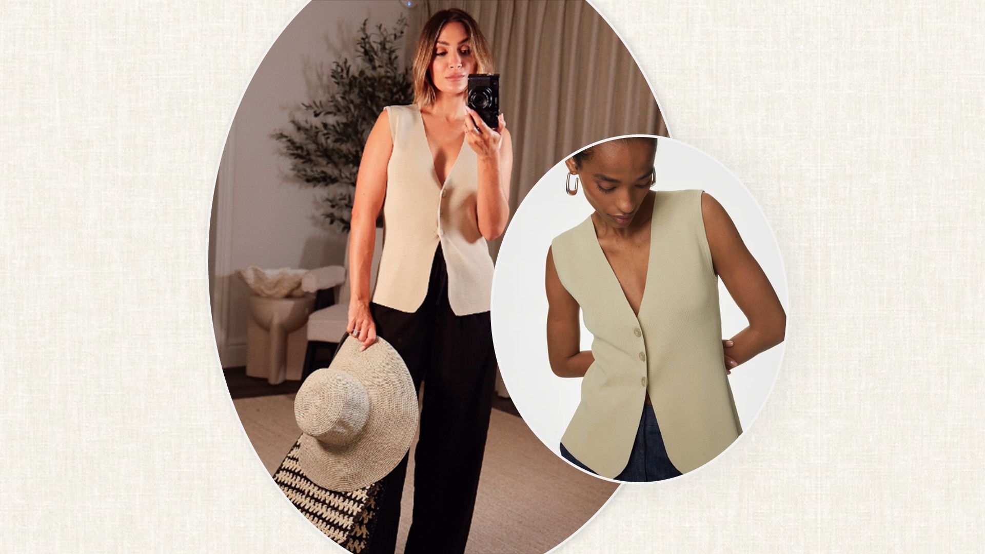 Frankie Bridge looks impossibly chic in affordable M&S waistcoat – and it’s still available to shop