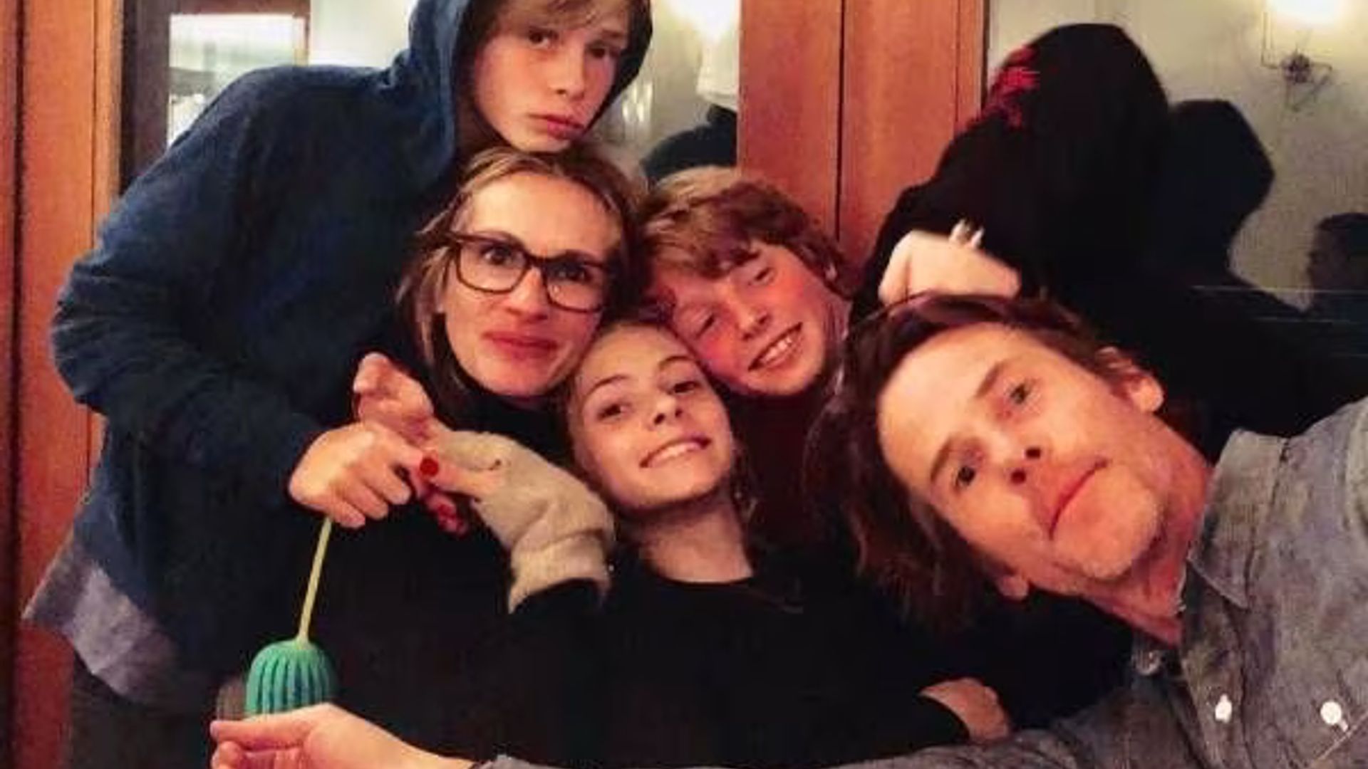 Julia, Danny and their three children