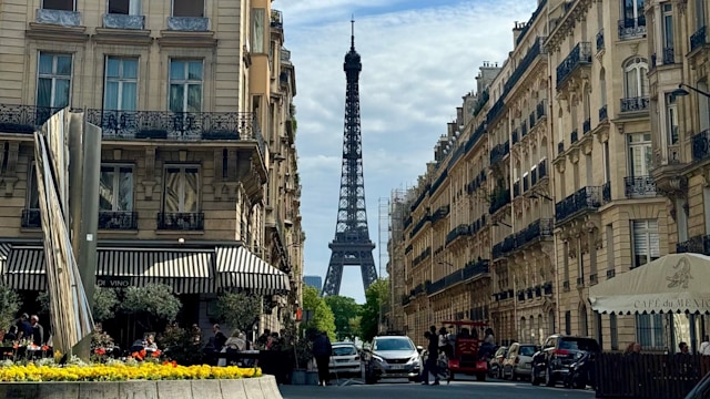 Near Avenue Victor Hugo in Paris