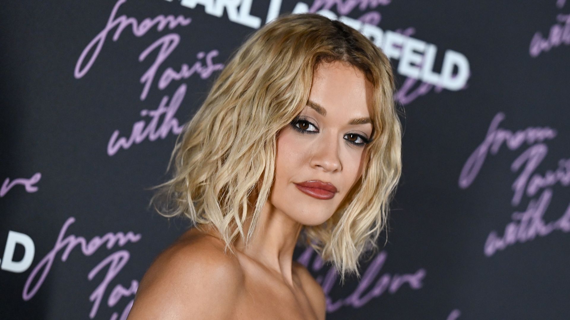 Rita Ora at the Karl Lagerfeld "From Paris with Love" Party held at the Yoyo Club at Palais de Tokyo on October 01, 2025 in Paris, France