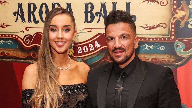 Dr Emily MacDonagh and Peter Andre at the Arora