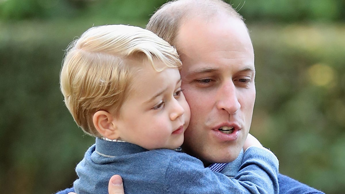 Prince William Teaching Prince George About 999 Emergency Call Hello 