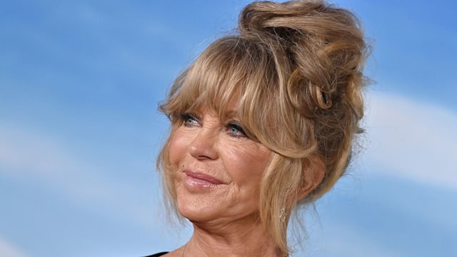 Goldie Hawn attends the Premiere of "Glass Onion: A Knives Out Mystery" at Academy Museum of Motion Pictures on November 14, 2022 in Los Angeles, California