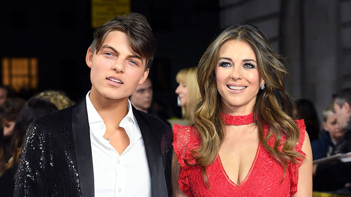 Elizabeth Hurley Shares Rare Selfie With Son Damian On His 15th Birthday Hello 6709