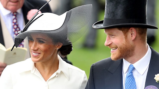 meghan markle and harry at ascot