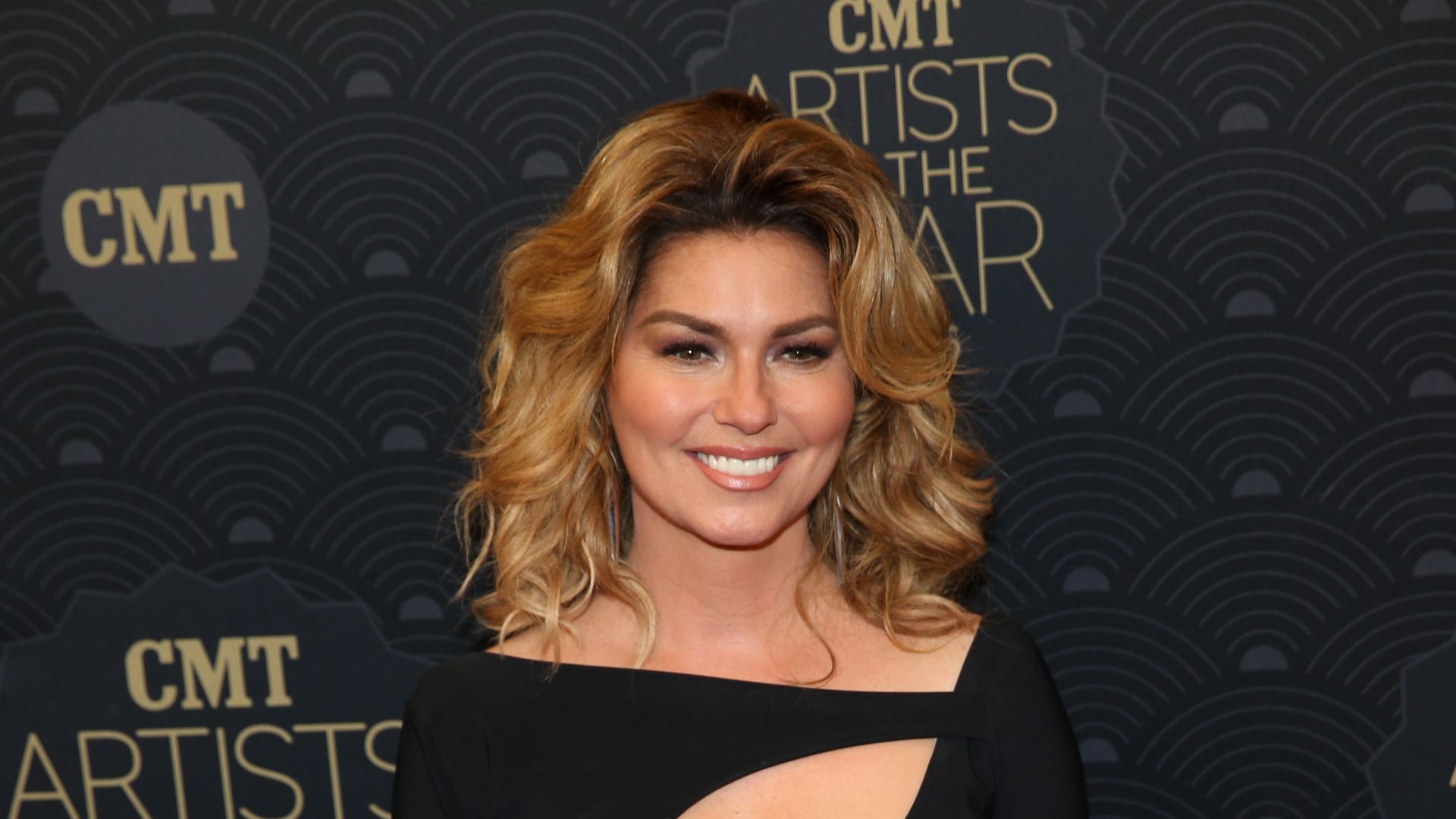 Shania Twain arrives on the red carpet at CMT Artists of the Year 2016 at Schermerhorn Symphony Center on October 19, 2016 in Nashville, Tennessee