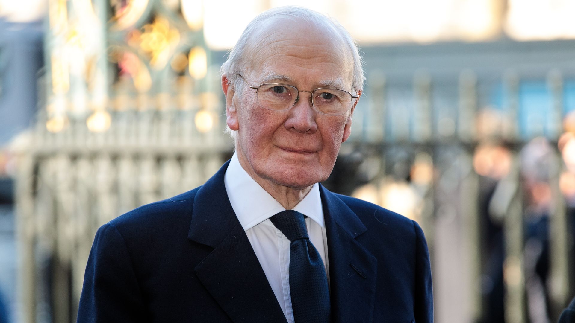 Former Leader of the Liberal Democrats Menzies Campbell arrives for a memorial service