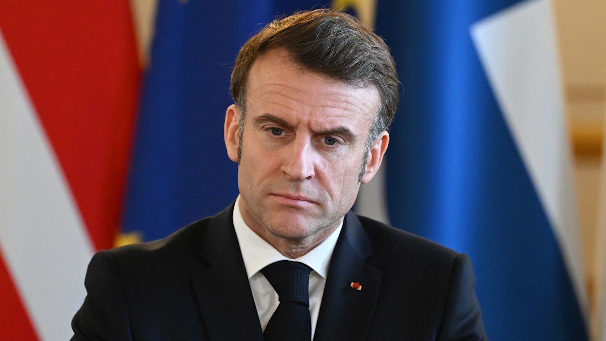 Emmanuel Macron breaks silence after wife seemingly pushes his face