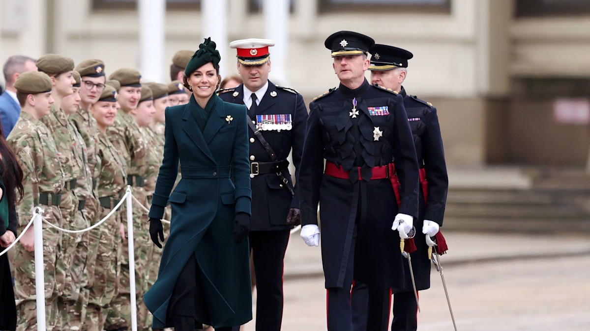 Kate Middleton Radiates Joy at Her Solo St. Patrick's Day Parade Return