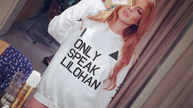 Lindsay Lohan sweatshirts