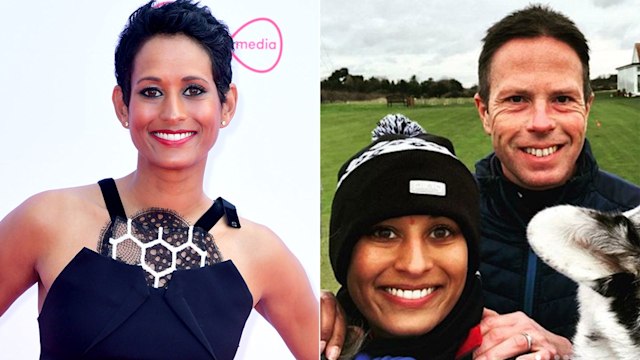 naga munchetty with husband