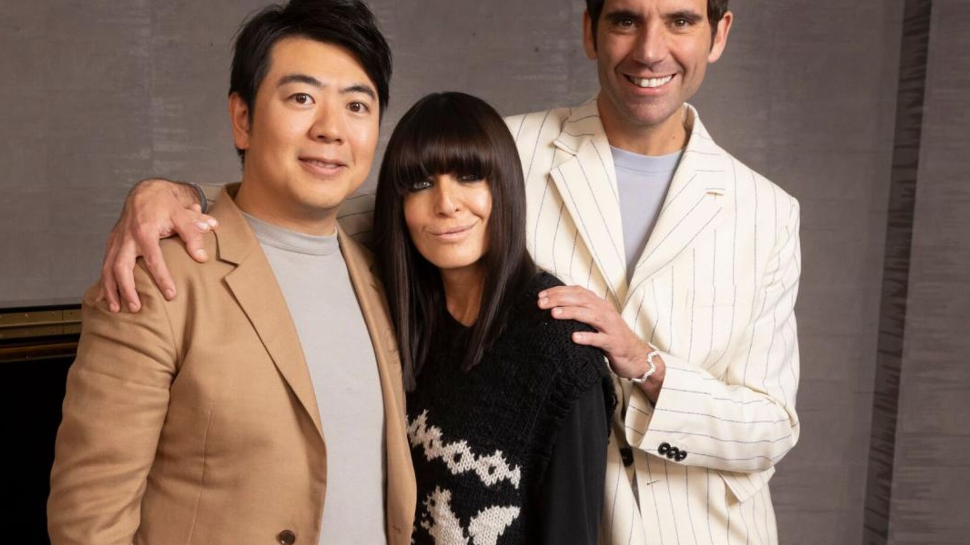 Lang Lang with Mika and Claudia Winkleman 
