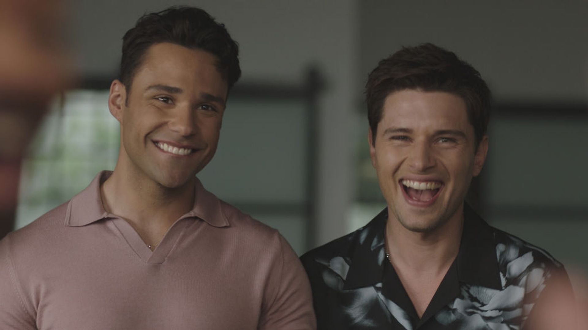 Carlos and T.K. laughing together in season three of 9-1-1: Lone Star
