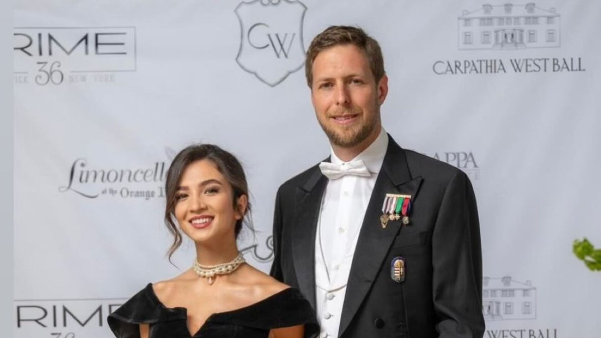 Crown Prince Leka II with his new girlfriend Blerta Celibashi