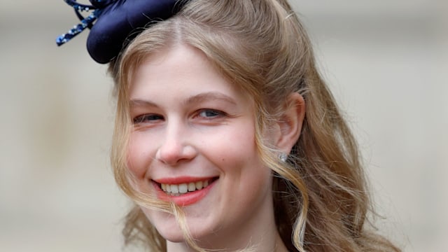 Lady Louise Windsor attends a Service of Thanksgiving for the life of Prince Philip, Duke of Edinburgh at Westminster Abbey on March 29, 2022 in London, England. 