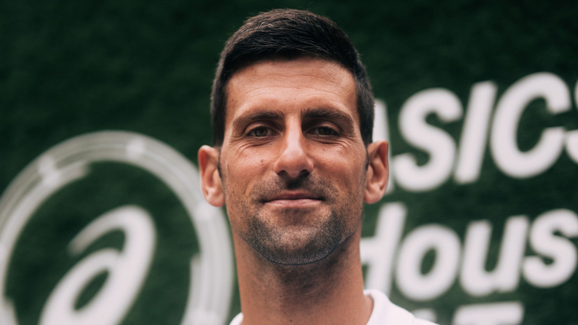 Novak Djokovic head shot