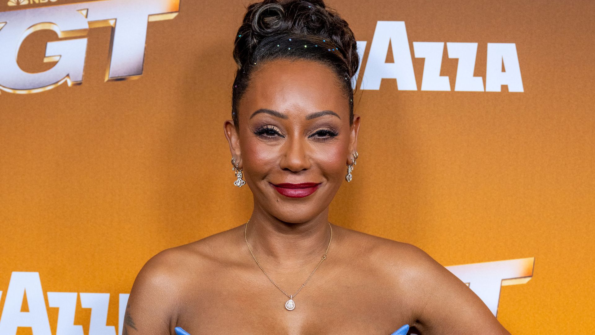 Mel B on the red carpet