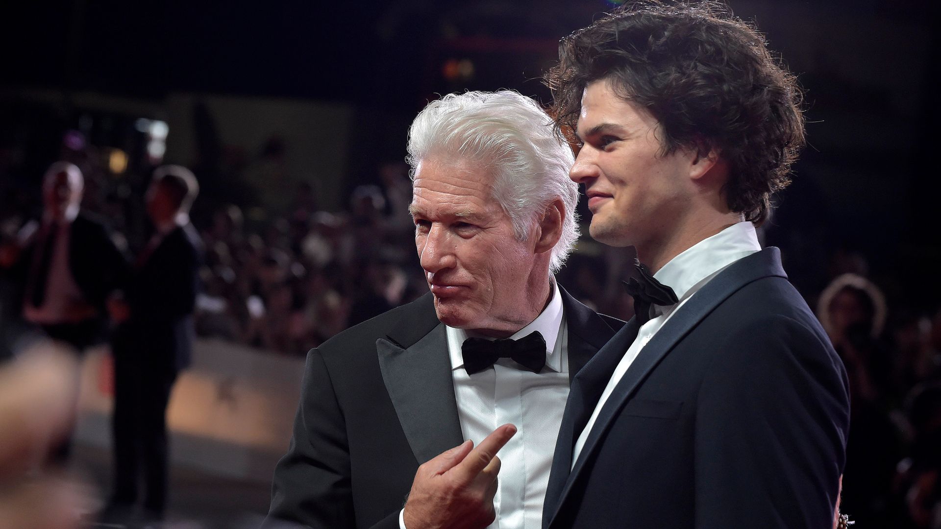 The actor also shares adult son Homer with ex-wife Carey Lowell