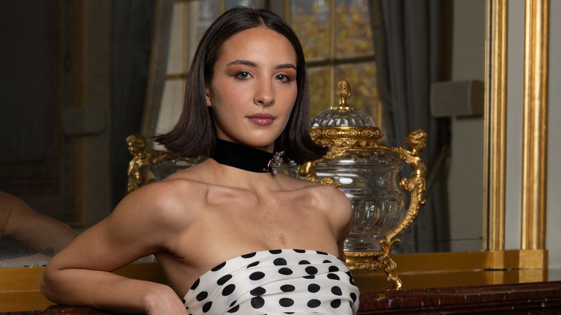 Carolina Herrera's lookalike granddaughter is a polka dot queen at Le Bal des Débutantes 2025