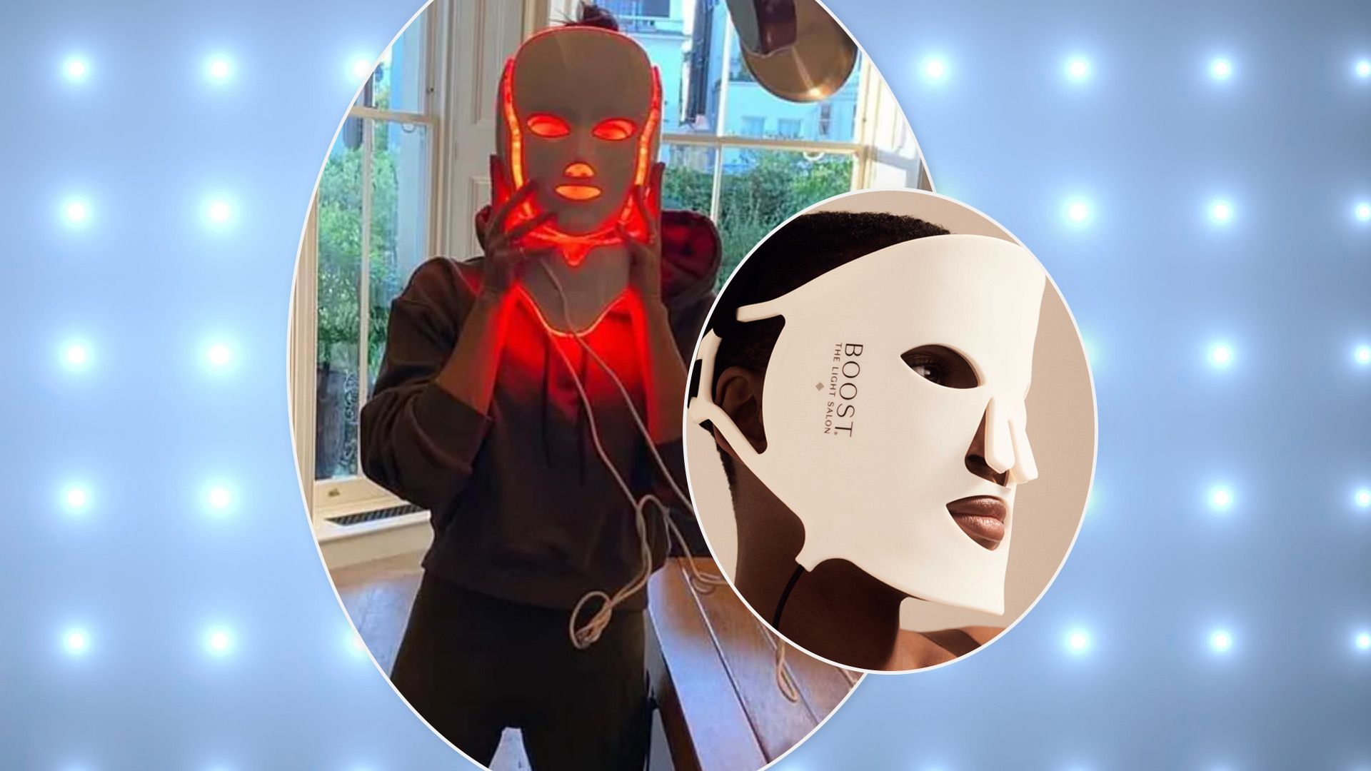 best led face masks to use at home like Victoria Beckham