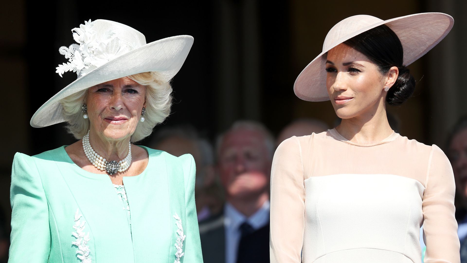 Queen Camilla twins with Meghan Markle in identical handbags
