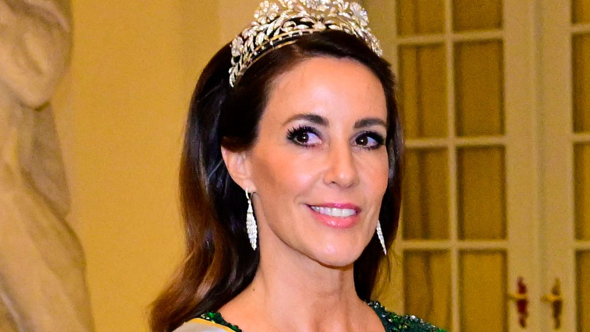 Princess Marie wows in rare tiara moment and Princess Kate-style sequin dress