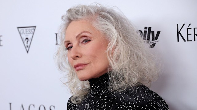 Debbie Harry at New York Fashion week in 2024