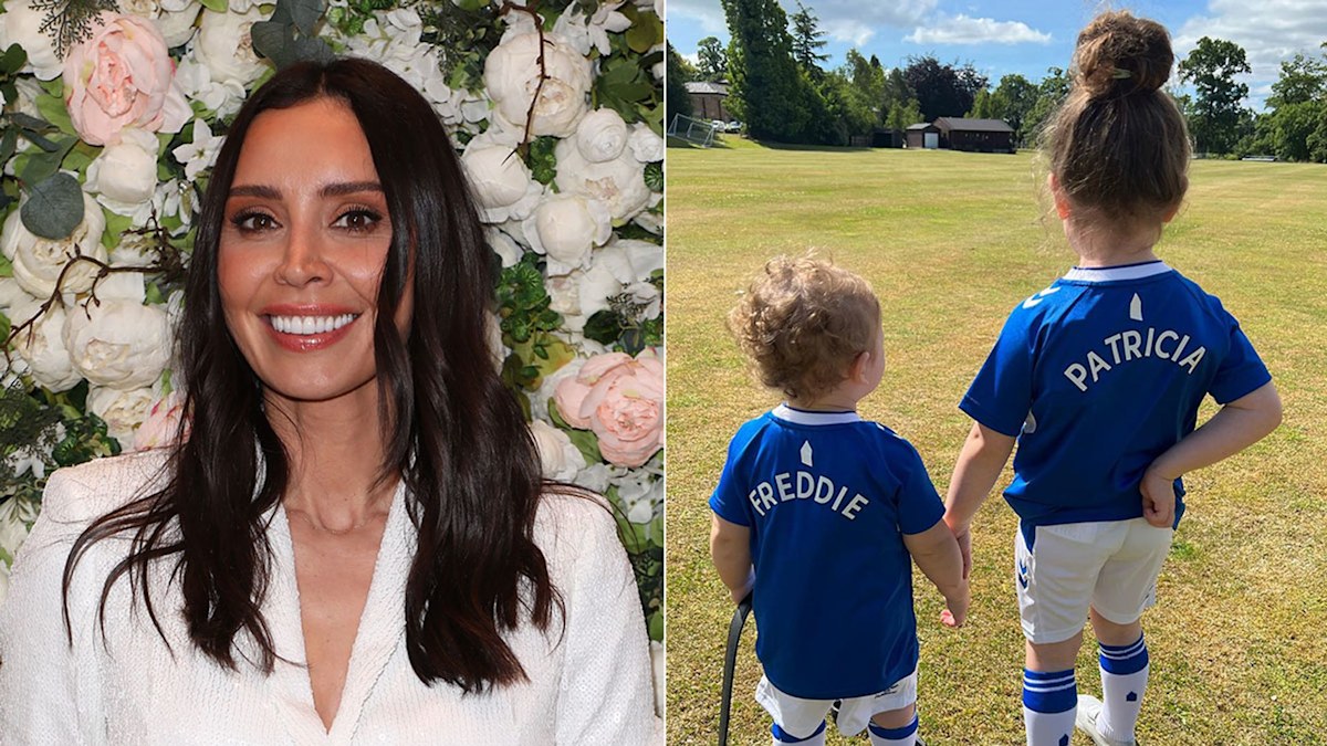 Christine Lampard's daughter Patricia is her double with mermaid hair