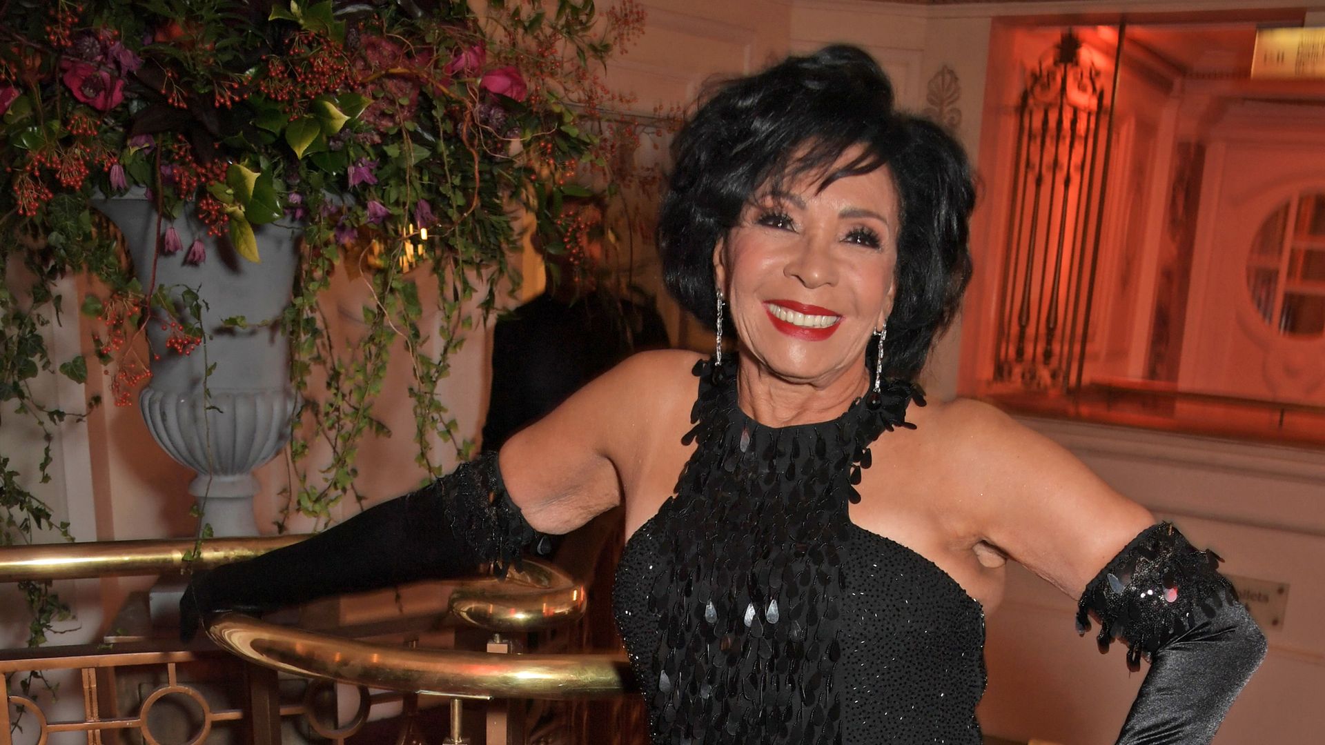 Dame Shirley Bassey attends the 65th Evening Standard Theatre Awards in association with Michael Kors at the London Coliseum on November 24, 2019 in London, England