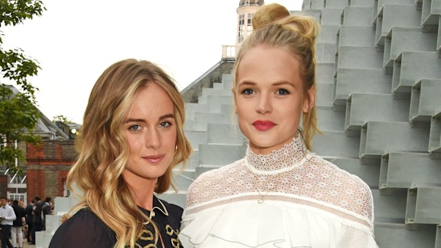 Cressida Bonas and Gabriella Wilde