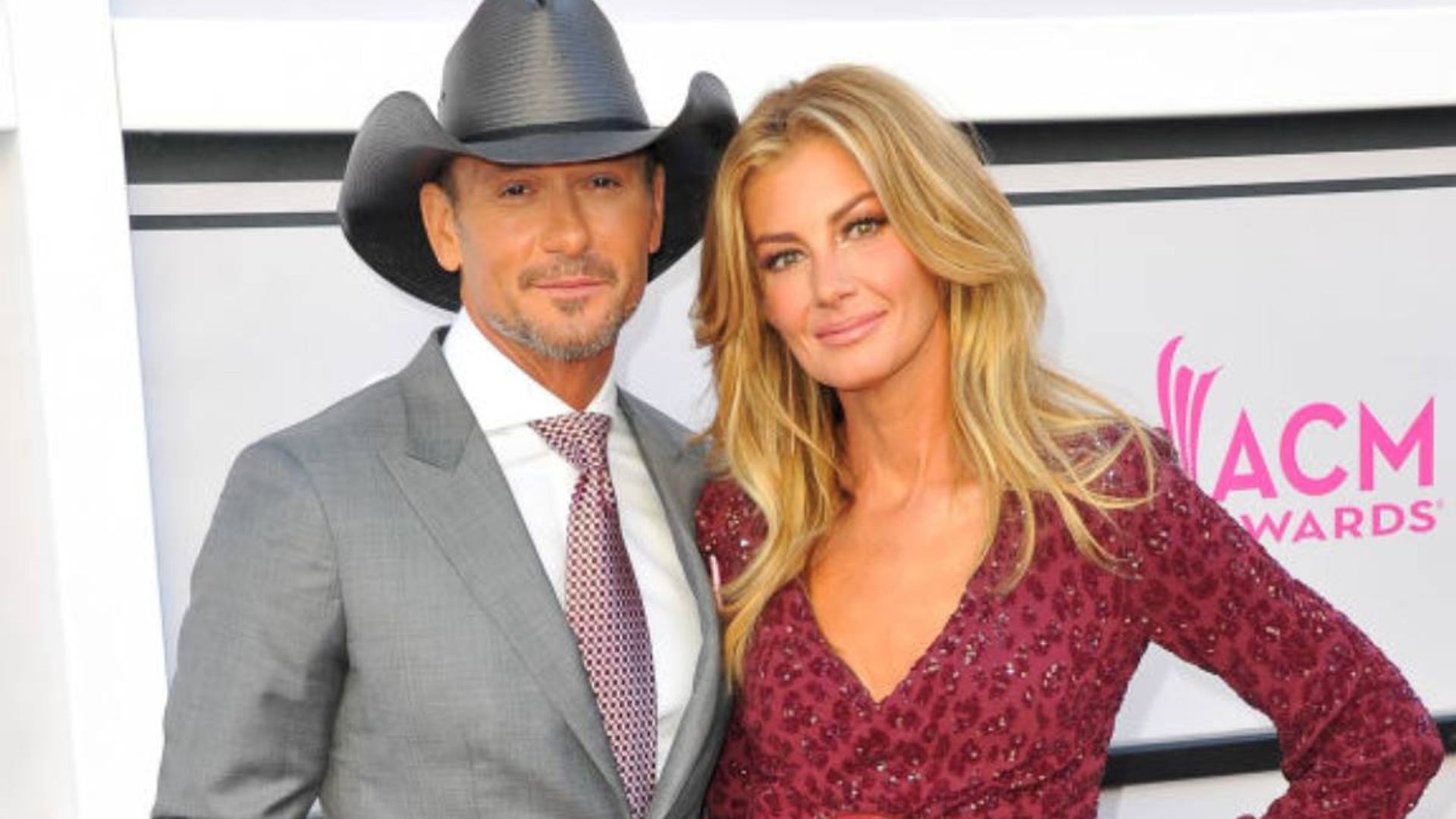 Tim McGraw and Faith Hill at the ACM Awards