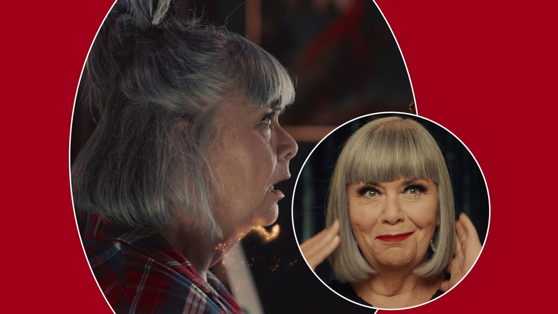 Dawn French's festive PJs she wears in the new M&S Christmas ad are trending