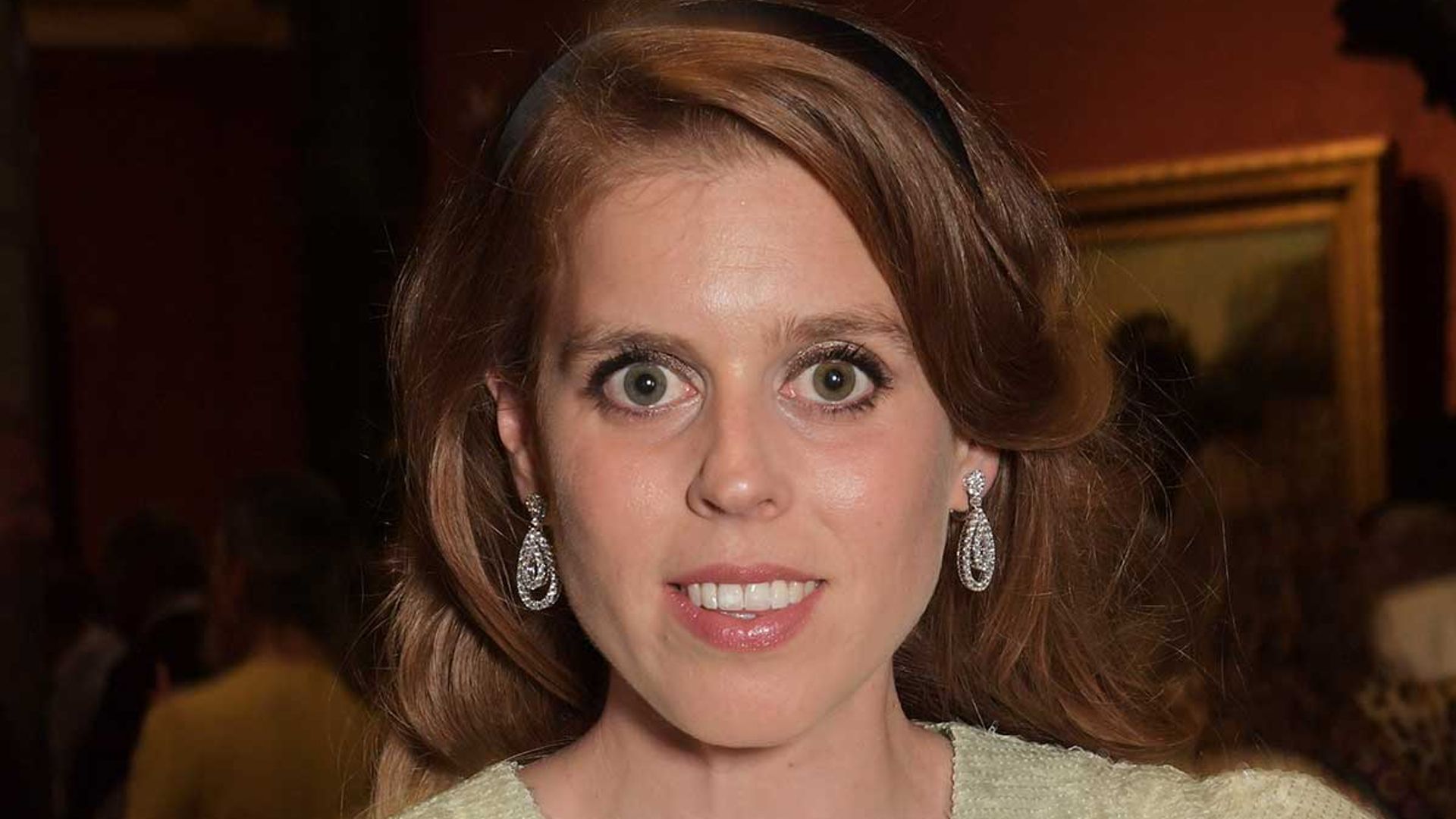 Princess Beatrice of York attends the private view of Gabrielle News  Photo - Getty Images