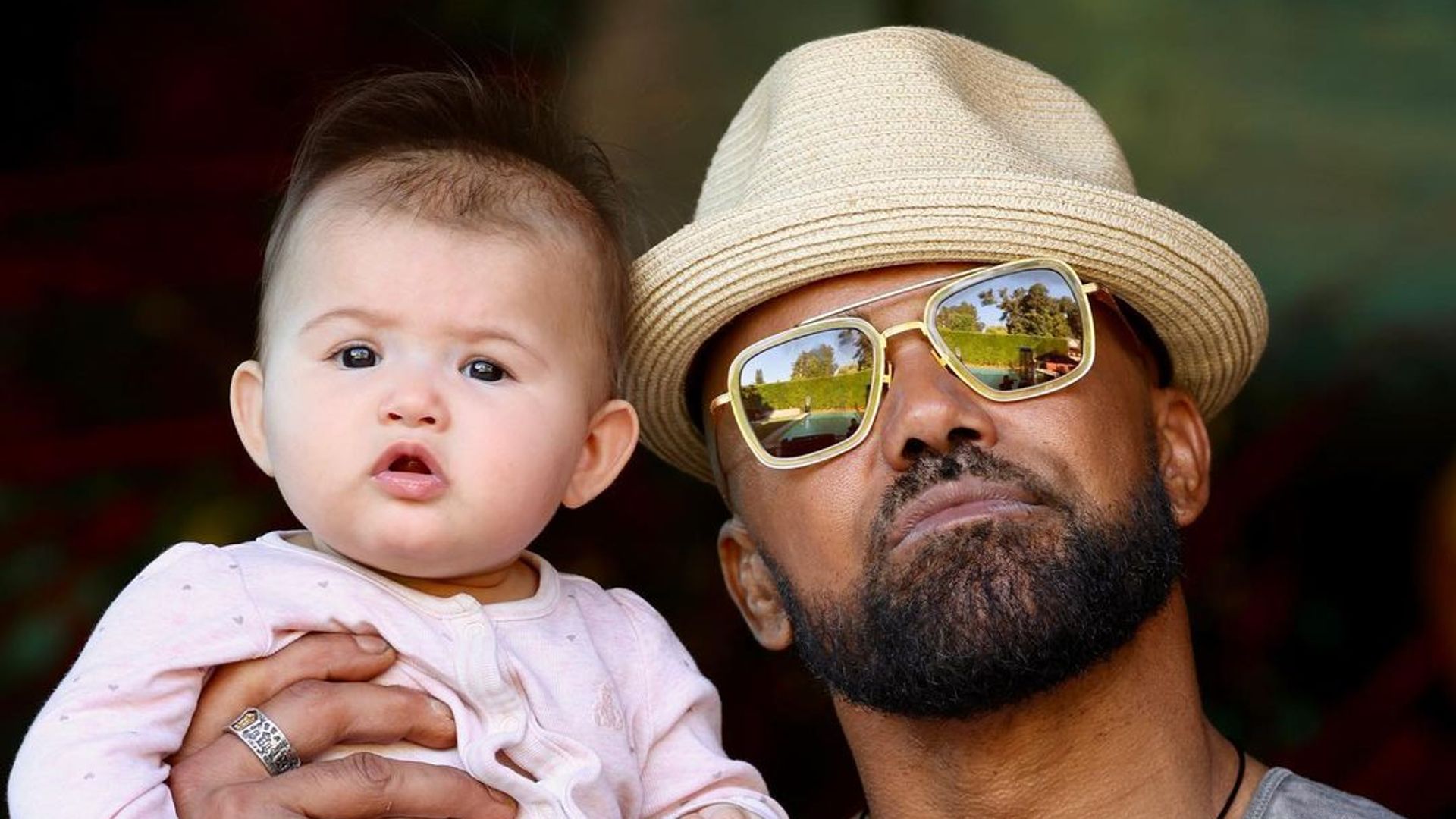 Shemar Moore and daughter Frankie