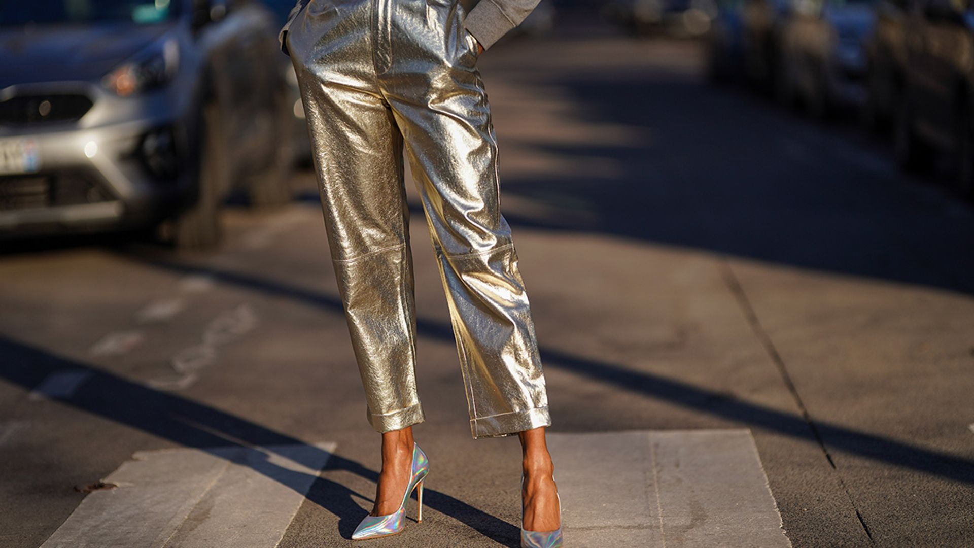 Silver trousers hot tend alert! 9 best silver trousers you've seen