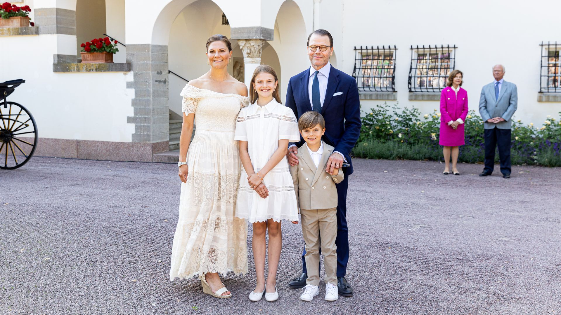 Crown Princess Victoria's birthday celebrations with family