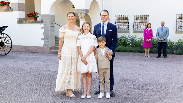 Crown Princess Victoria's birthday celebrations with family