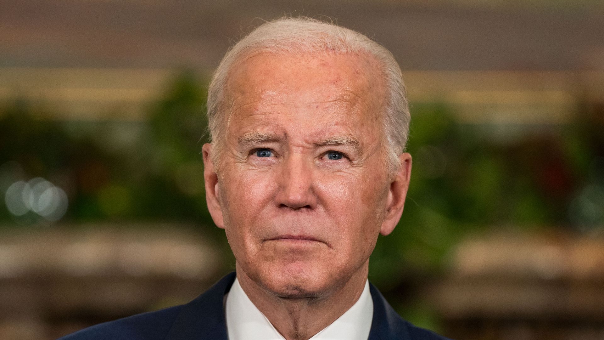 U.S. President Joe Biden delivers remarks at a news conference at the Filoli Estate on November 15, 2023 in Woodside, California. The news conference follows a meeting between Biden and Chinese President Xi Jinping during the Asia-Pacific Economic Cooperation (APEC) Leaders' week, their first since meeting at the Indonesian island resort of Bali in November 2022.