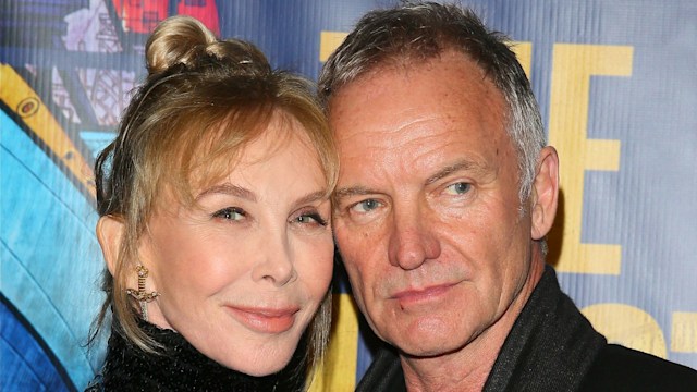 Sting and Trudie Styler attend the The Last Ship Opening Night 