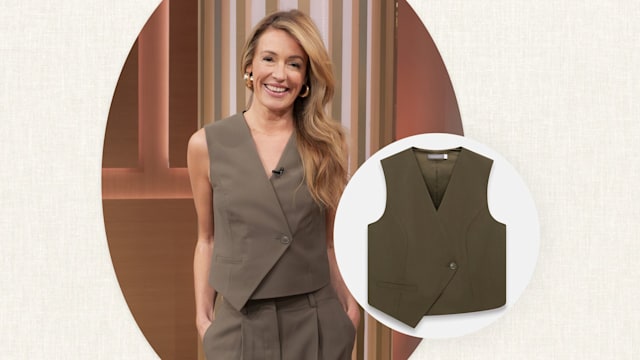 Cat Deeley waistcoat